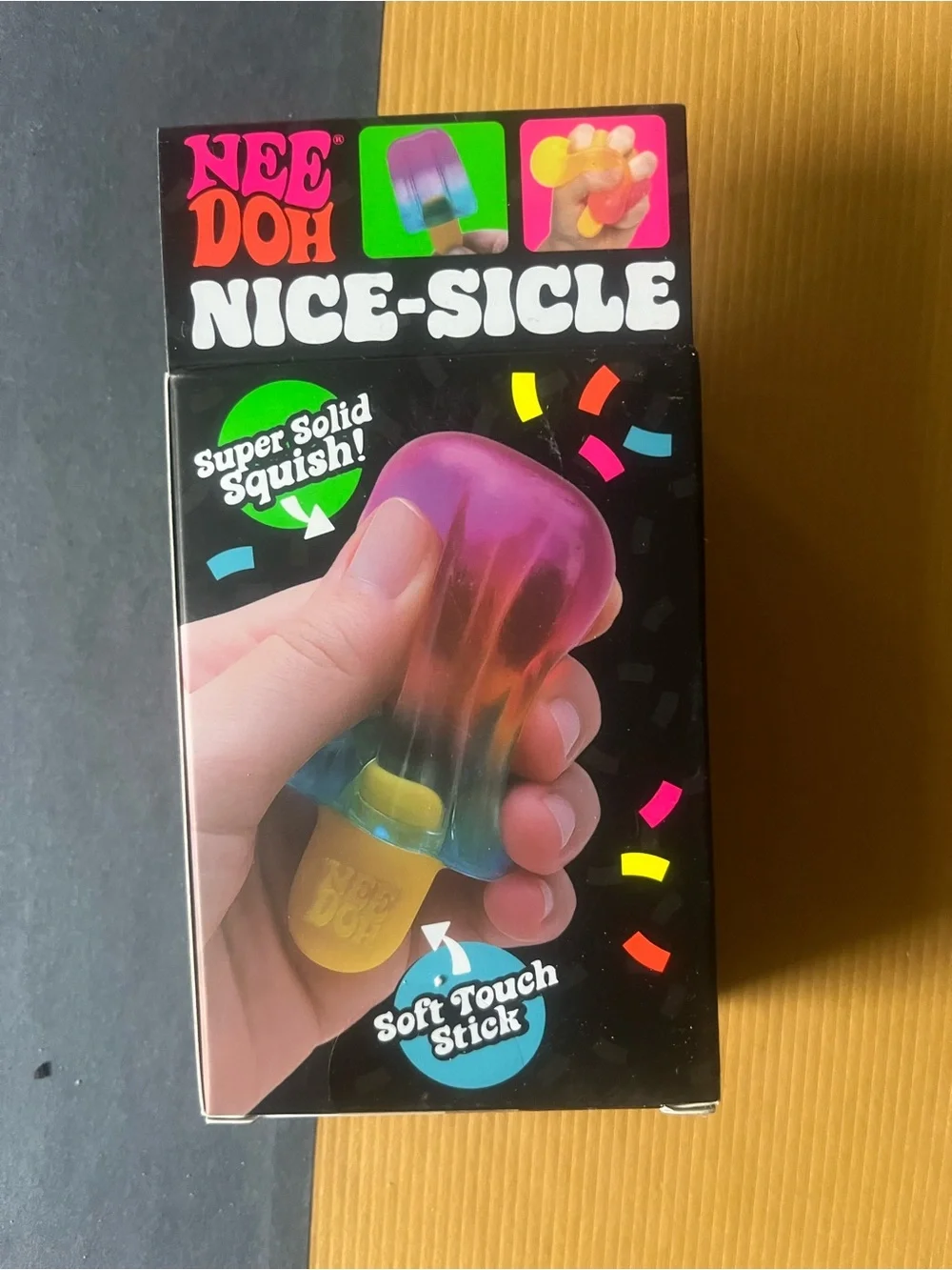 Nice-Sicle Needoh Squishy Toy - Pink